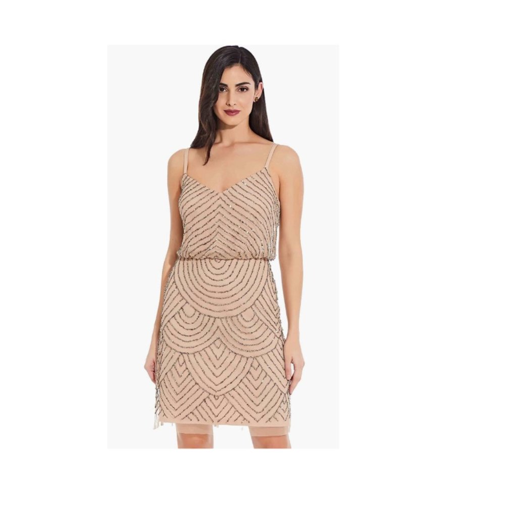 Adrianna Papell Beaded Dress
